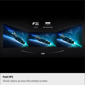 G-Sync compatible for smoother GPU sync and tear-free play.