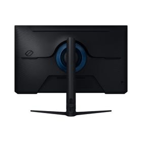 Samsung Odyssey G5 height-adjustable stand supports comfortable viewing.