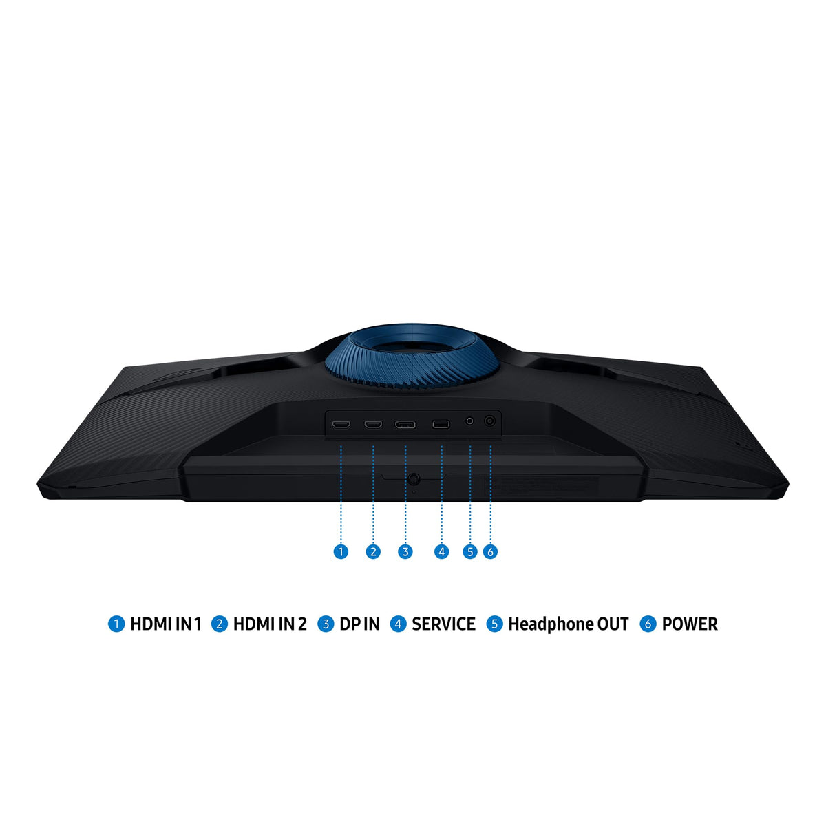 Samsung Odyssey G5 Virtual Aim Point shows an on-screen crosshair for precision.