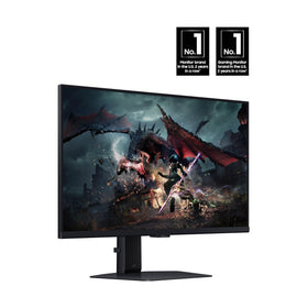 Samsung Odyssey G50D 180Hz refresh rate enables ultra-smooth action.