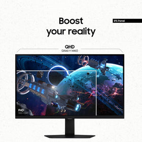 Samsung Odyssey G50D 1ms GTG response reduces motion blur.