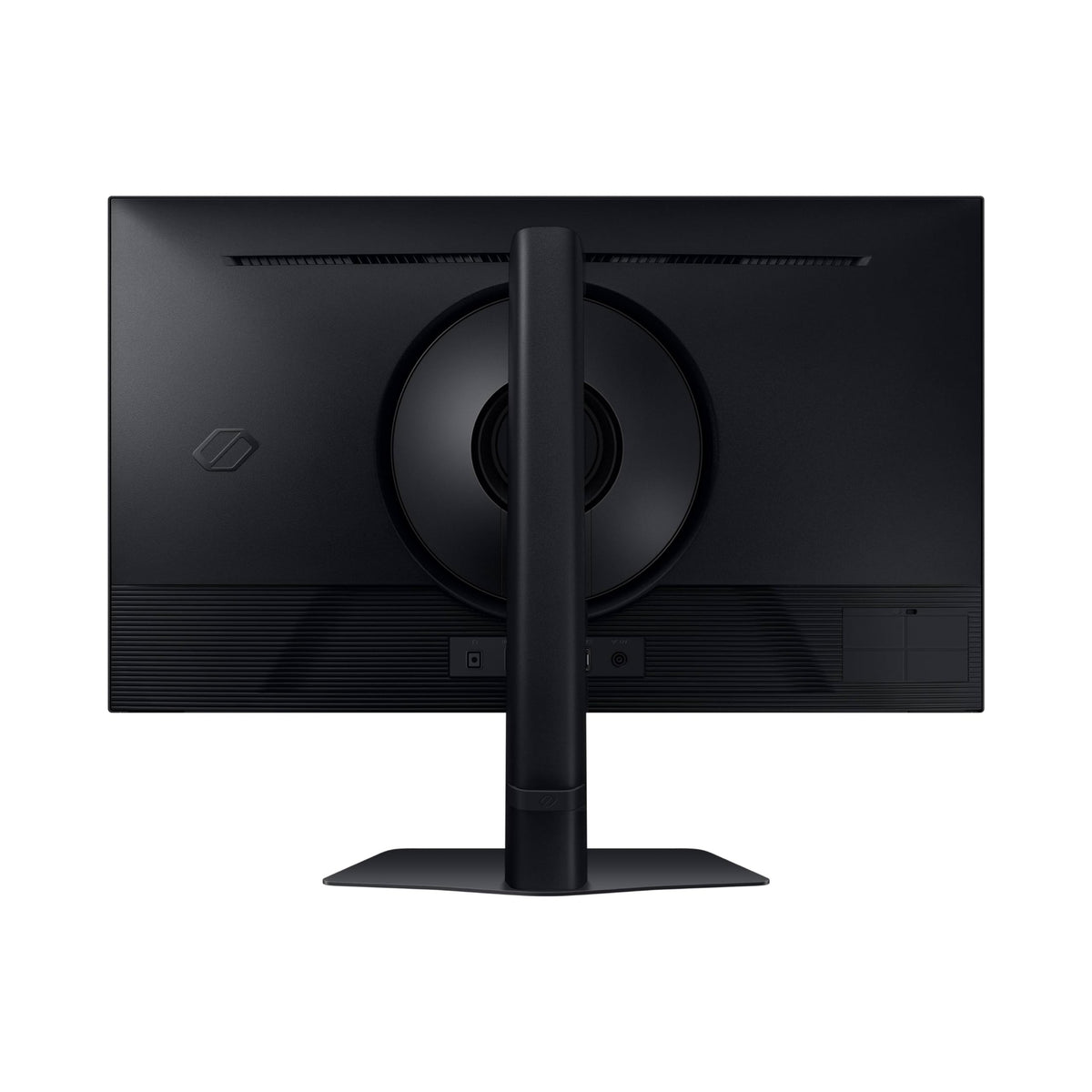 Samsung Odyssey G50D ergonomic stand adjusts height and tilt.