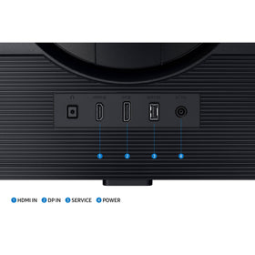 Samsung Odyssey G50D Eye Saver Mode lowers blue light