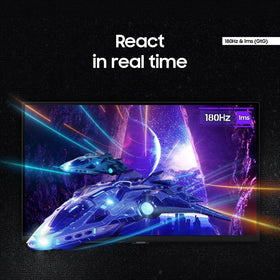 Samsung Odyssey G50D supports G-Sync compatibility for tear-free gameplay.