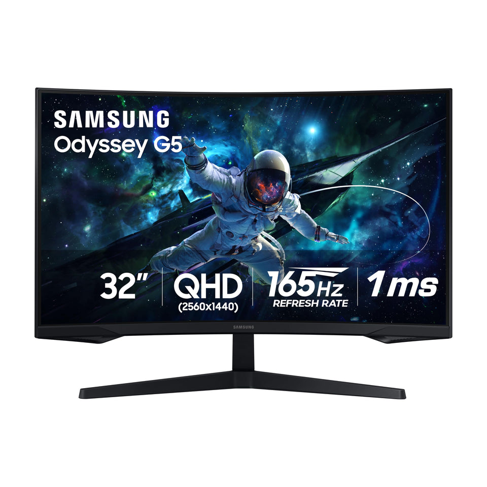 Samsung Odyssey G55C with rapid 1ms response improves action clarity