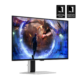 Samsung Odyssey G6 360Hz refresh rate enabling ultra-fast action with minimal blur.