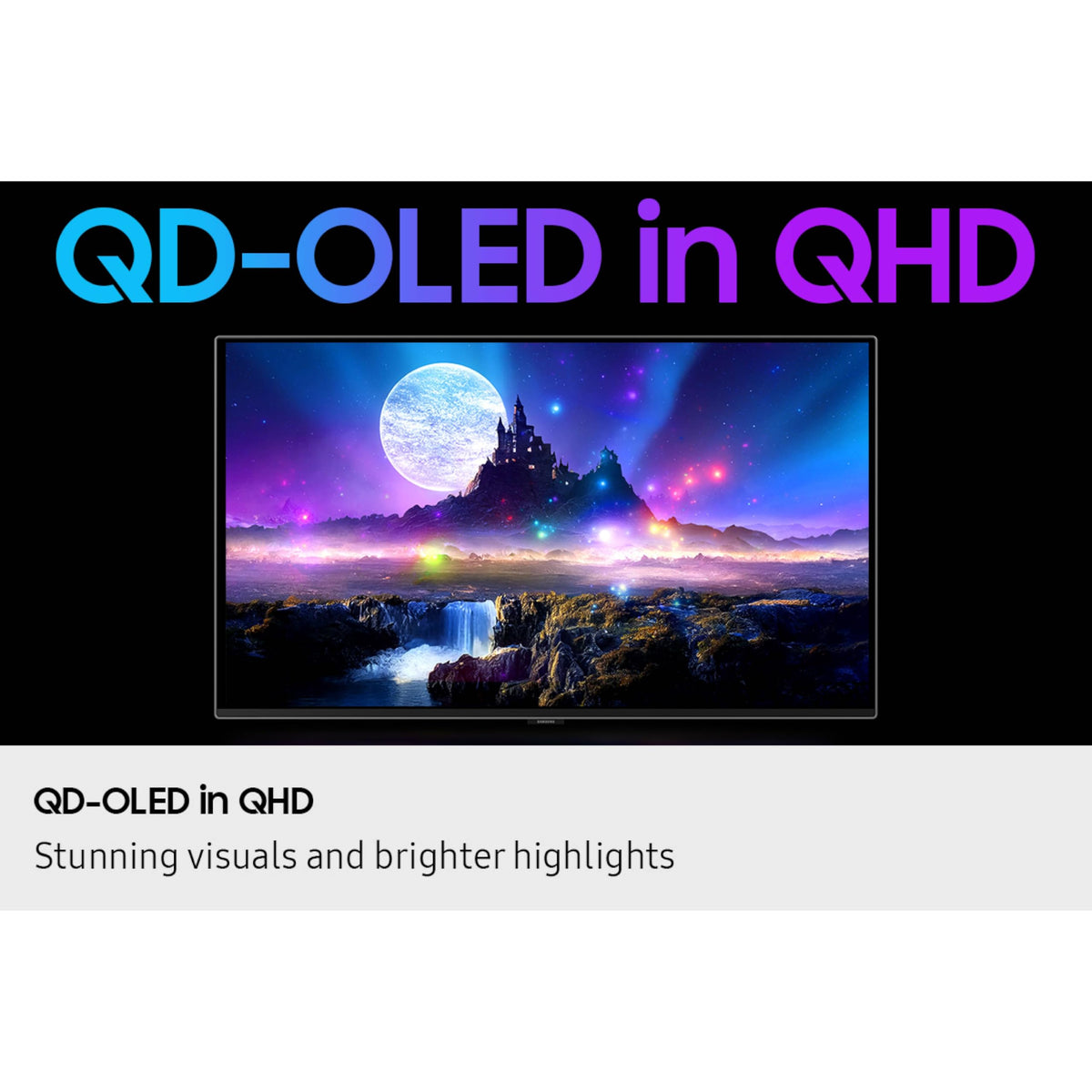 Samsung Odyssey G6 glare-free screen minimizes reflections in bright rooms