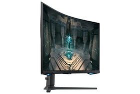 Samsung Odyssey G65B 1000R curve wraps your field of view for immersion.