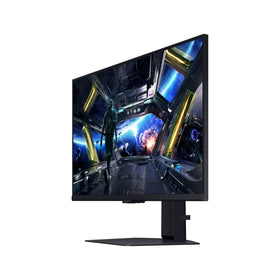 Fully adjustable stand enables comfortable long sessions on Samsung Odyssey G7
