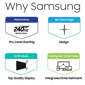 Samsung Odyssey G9 CoreSync and Core Lighting extend color into your setup.