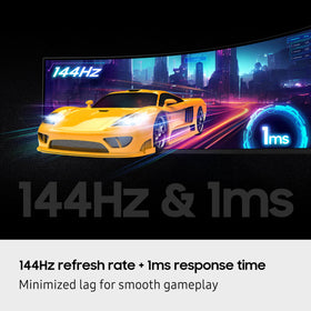 Samsung Odyssey G9 FreeSync Premium Pro maintains smooth action with VRR.