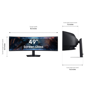 Samsung Odyssey G9 Picture-in-Picture makes chats and videos easy on one screen.
