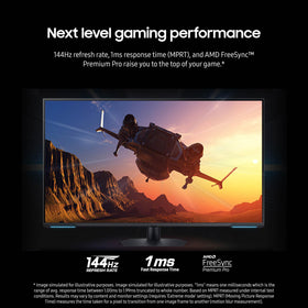 Samsung Odyssey Neo G7 43-inch Ultrawide Game View expands the field of play.