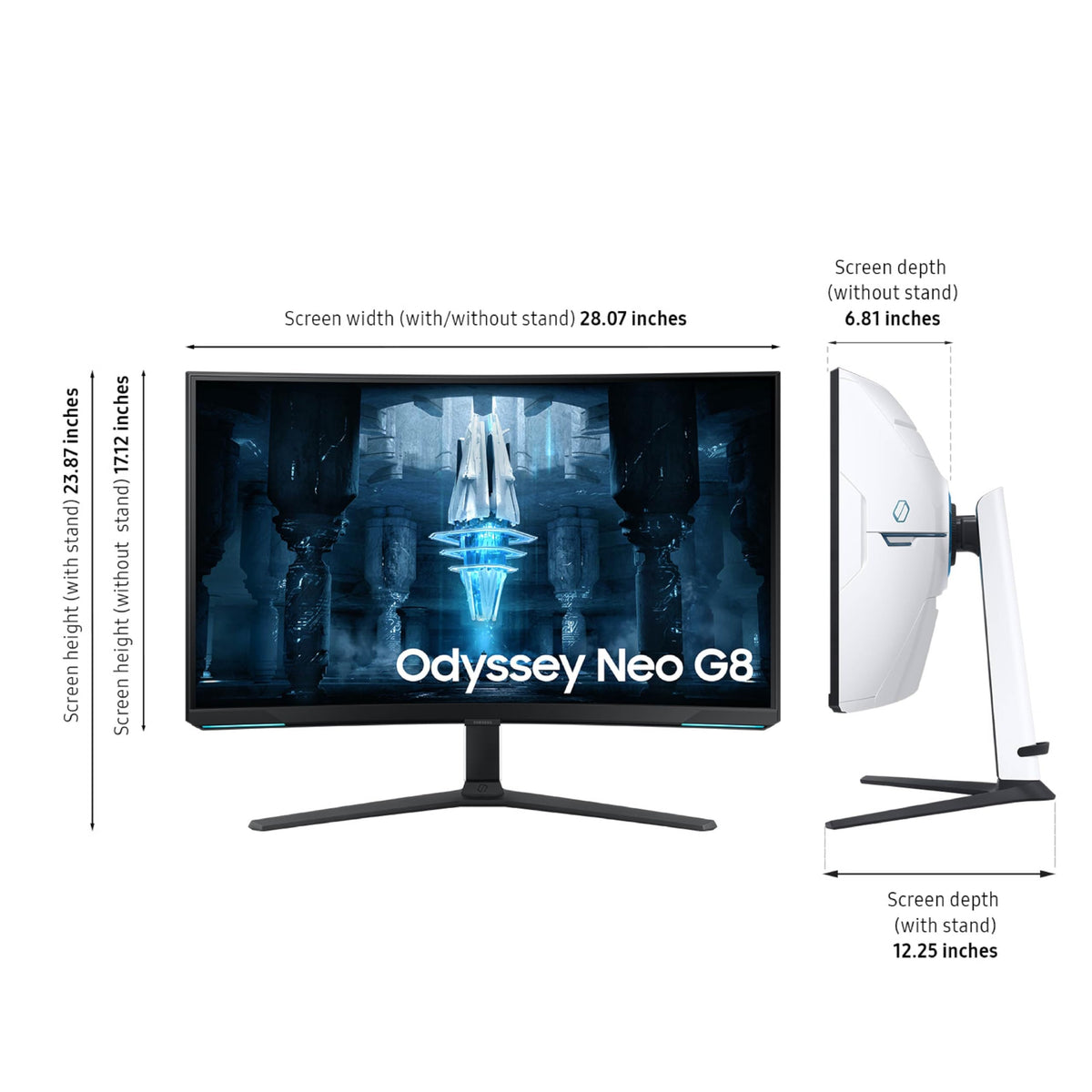 Samsung Odyssey Neo G8 HDR2000 highlights bright scenes with deep shadows