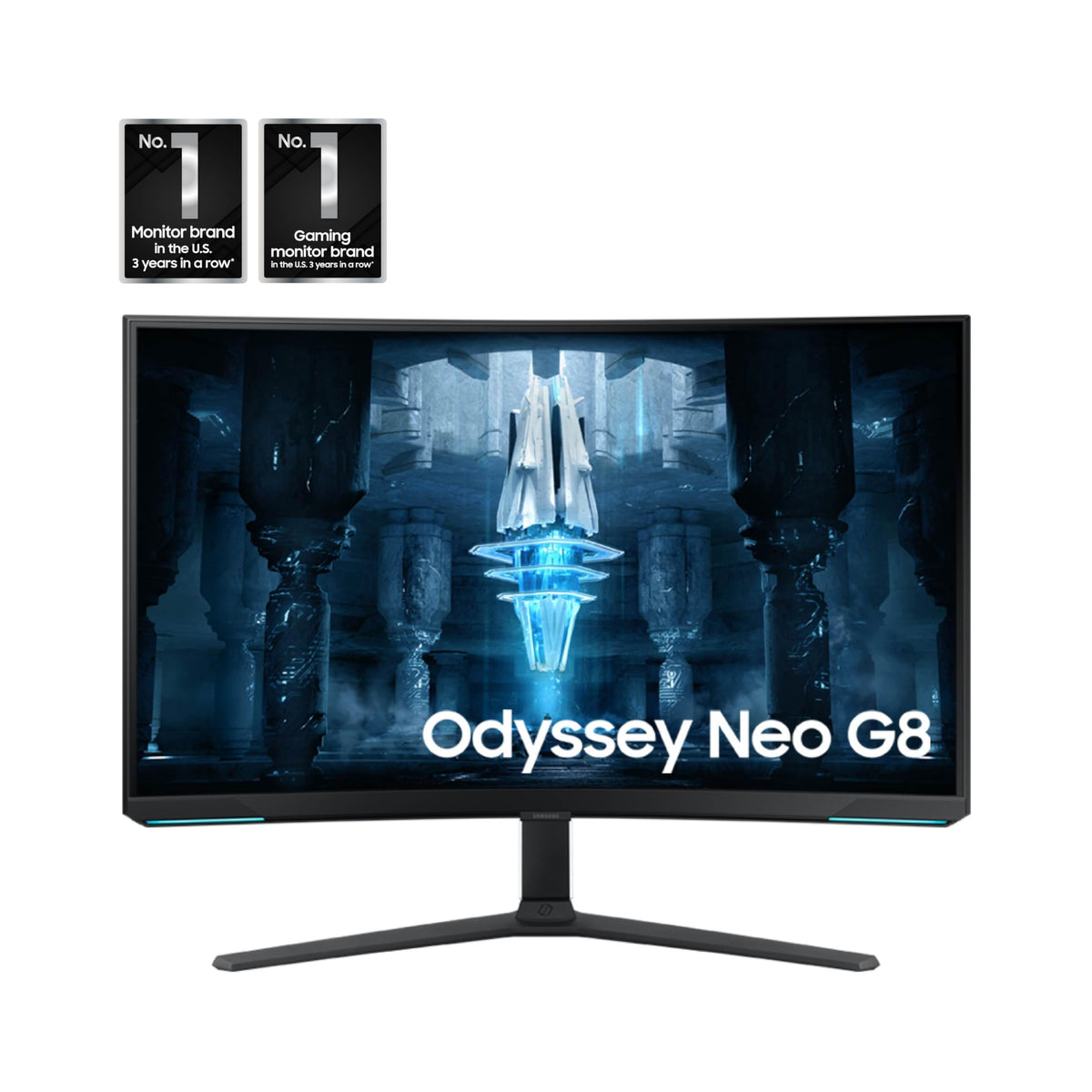 Samsung Odyssey Neo G8 Quantum Matrix delivers precise brightness and refined contrast
