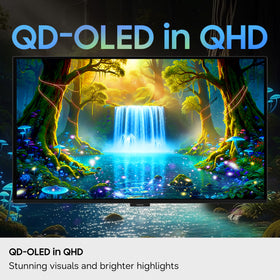 Samsung Odyssey G6 240Hz refresh enables ultra-smooth gameplay.