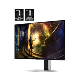 Samsung Odyssey OLED G6 with 0.03ms GTG for ultra-fast on-screen reactions.
