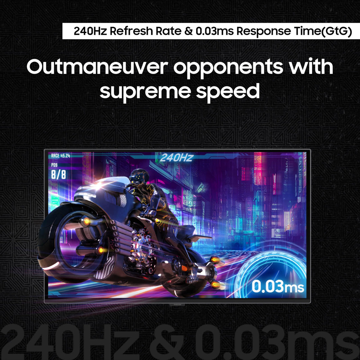 Samsung Odyssey OLED G6 thermal modulation reduces brightness to balance heat.