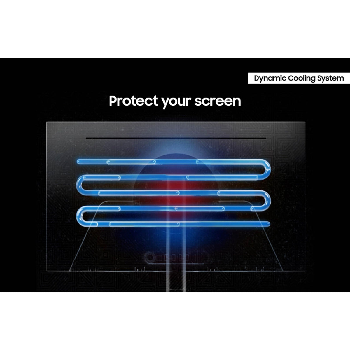 0.03ms GTG response ensures fast on-screen motion on the G8
