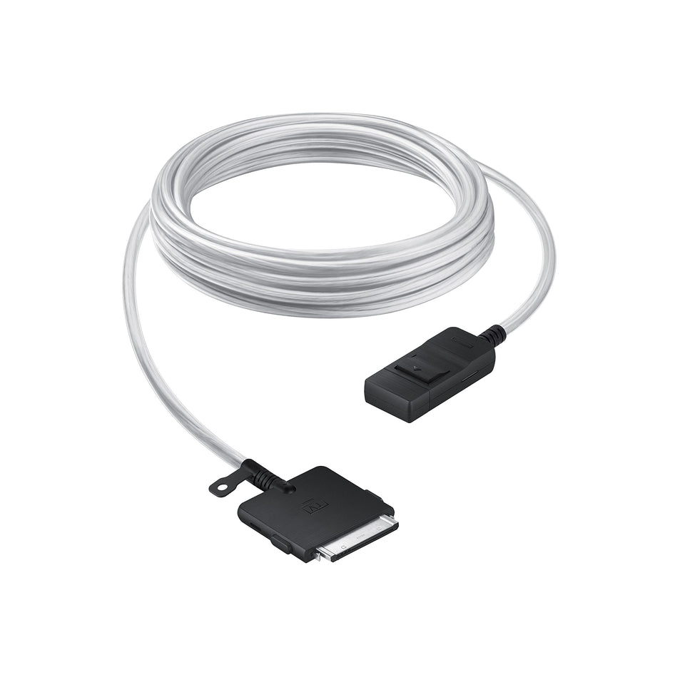 Samsung One Connect Cable front view showing sleek single-cord benefit