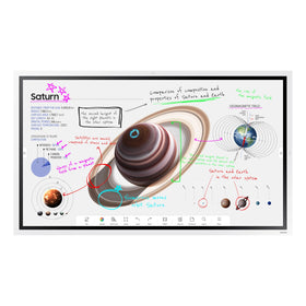 Samsung Pro 55-inch interactive display 4K touchscreen enables clear collaboration and viewing