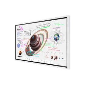 Samsung Pro65 4K interactive display in a tabletop setup for quick brainstorming sessions.