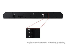 Samsung Q800F supports Q-Symphony for synchronized TV and soundbar audio