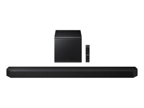 Samsung Q800H soundbar front view delivering immersive 5.1.2ch sound for living room