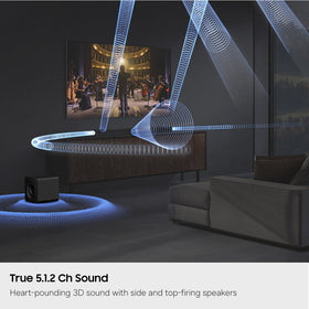 Compact wireless subwoofer delivering powerful bass with minimal footprint