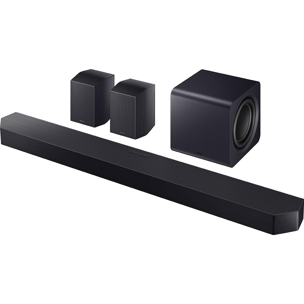 Samsung Q990F with wireless Dolby Atmos for overhead, cinematic sound