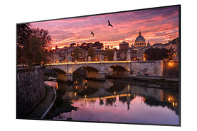 Samsung QB75R Cisco WebEx integration demonstrates seamless conference collaboration.