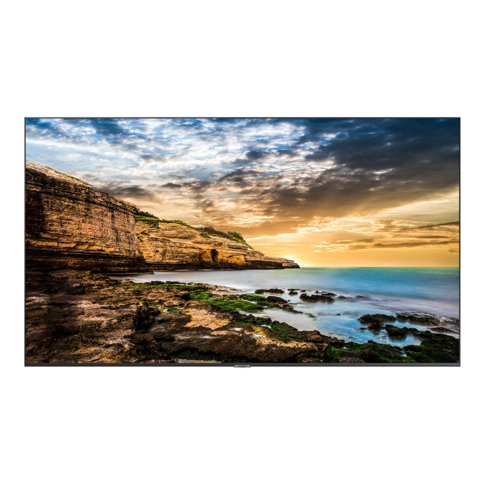 Samsung QET43 with crystal 4K processor delivers sharp colors.