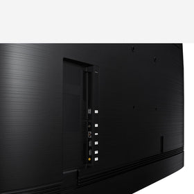 Samsung QET43 Home UI offers easy setup and navigation.