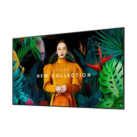 Samsung QHC 98-inch display dynamic crystal color with lifelike tones