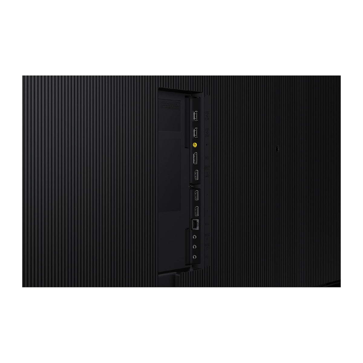 Samsung QHC 50 non-glare panel improves readability from any angle