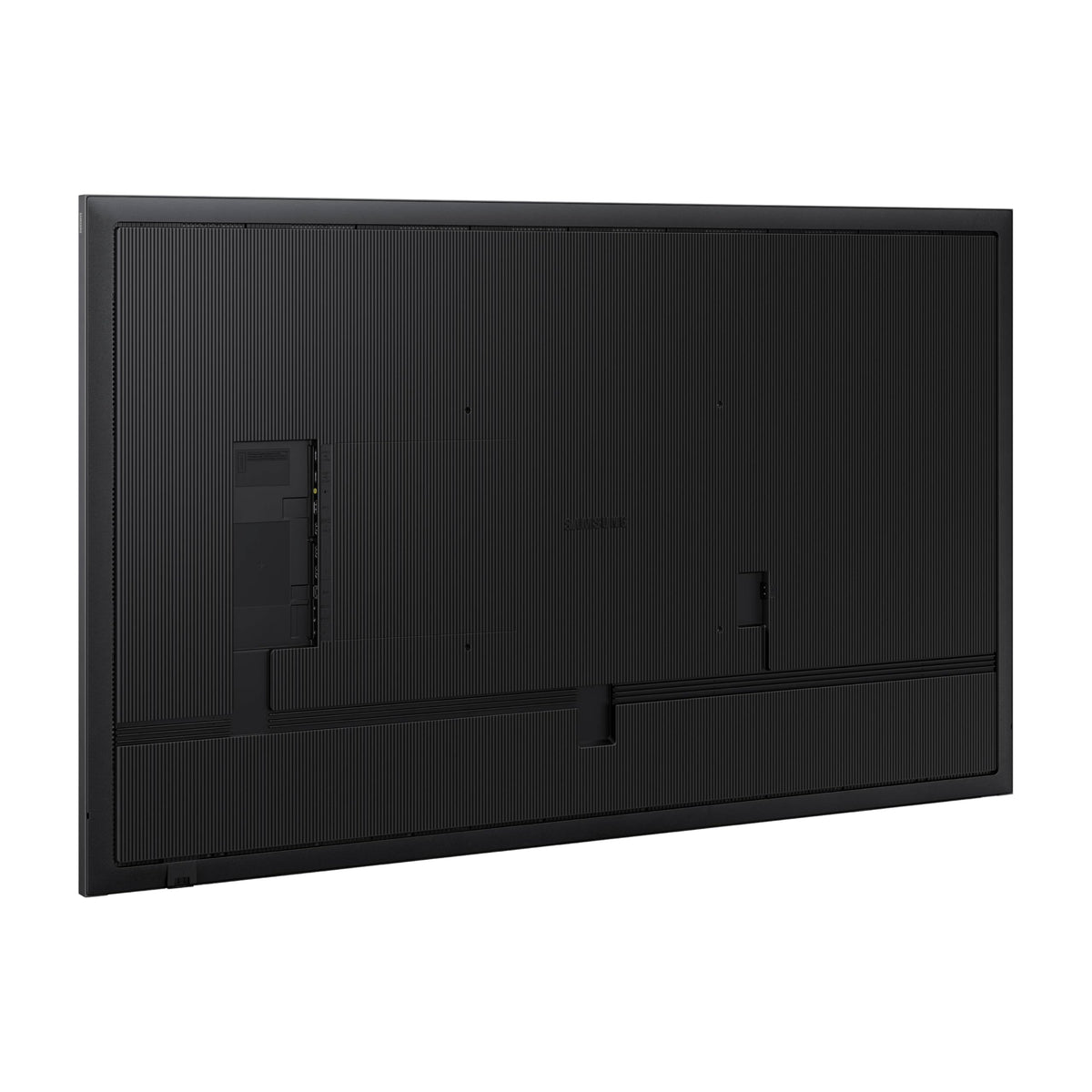 Samsung QMC LFD enables cable-free collaboration in modern workspaces.