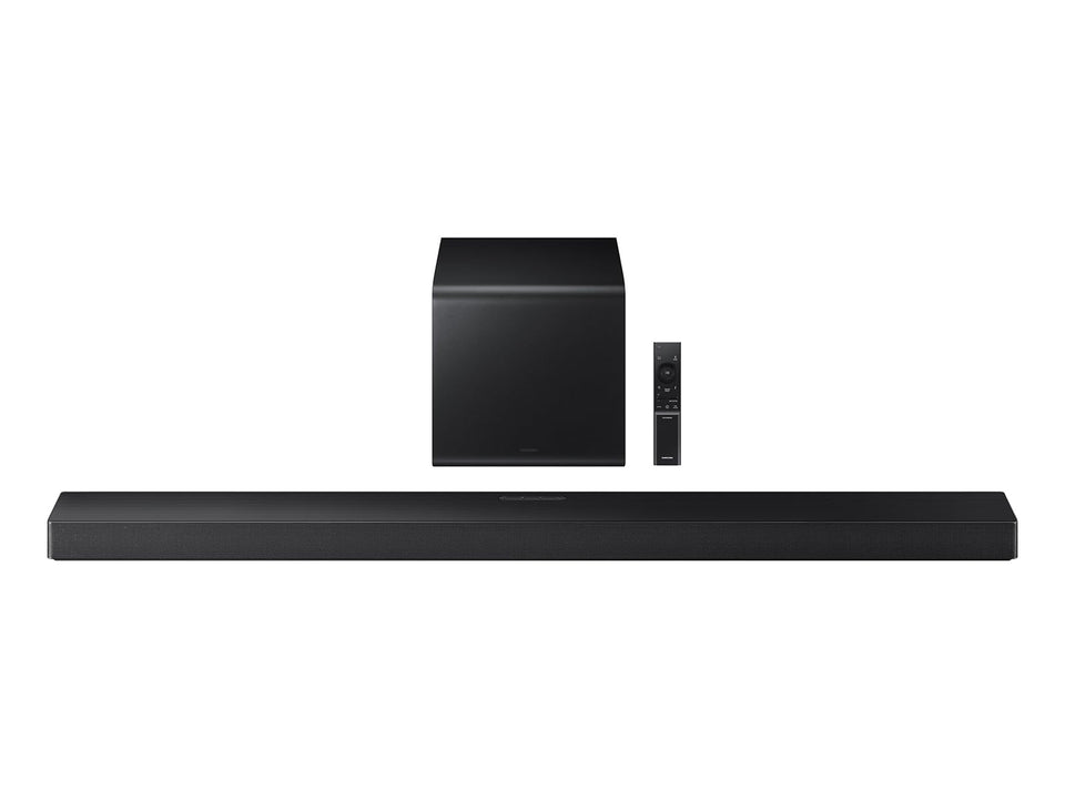 Samsung HW-QS700F soundbar front view for immersive home theater
