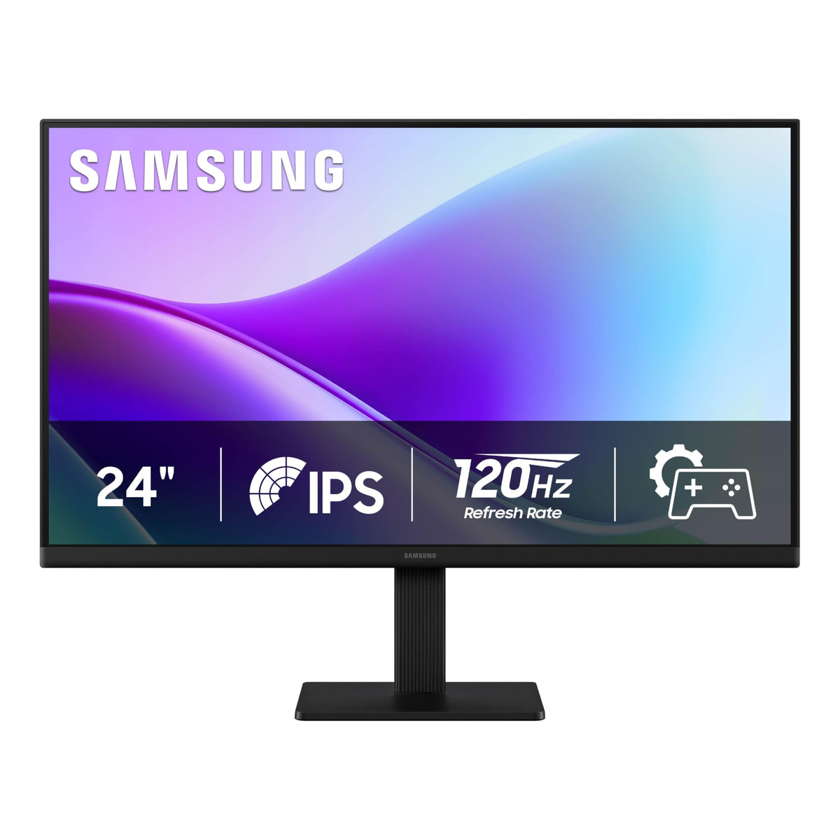 Samsung S3 24-inch IPS display with vibrant colors across the full screen.