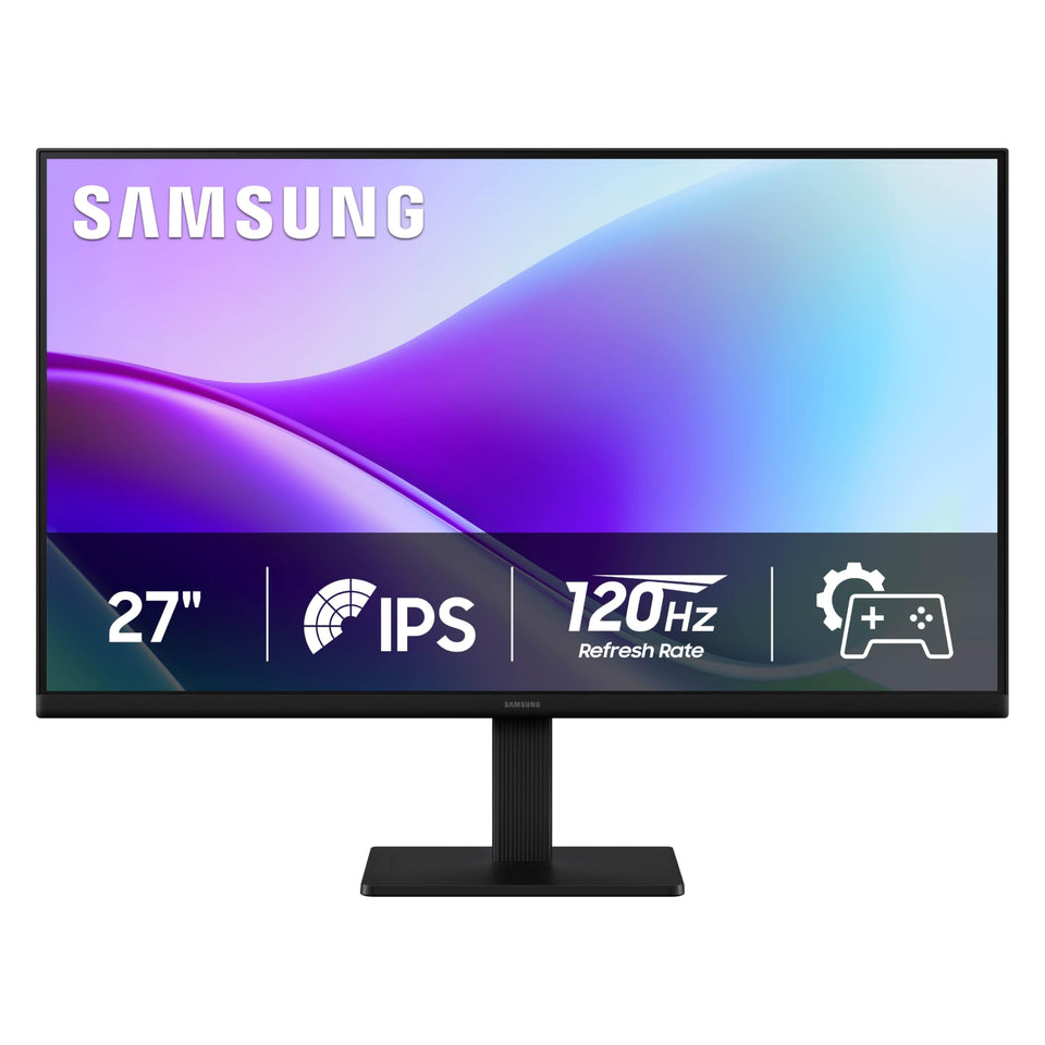 Samsung S3 27-inch IPS panel delivers vivid colors from every viewing angle.
