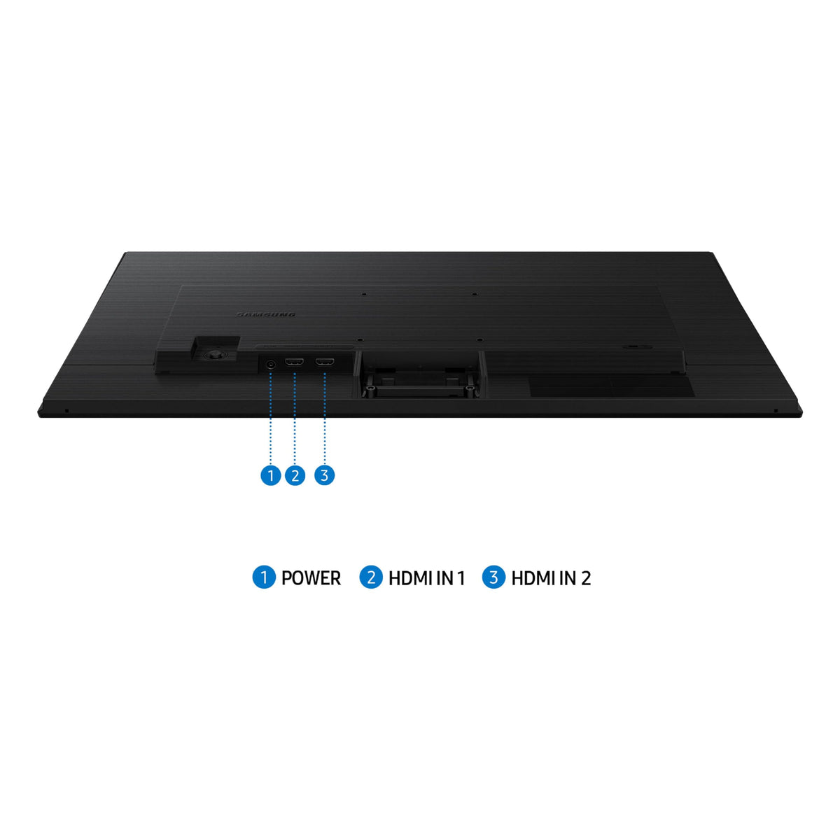 Samsung S3 built-in ports simplify plugging devices for flexible setups.