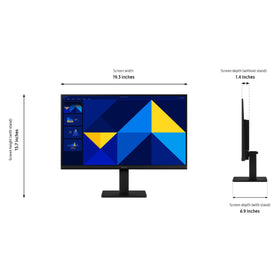 Samsung S30GD multiple connectivity options for easy device plugging