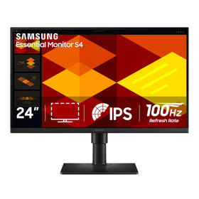 Samsung S40GD borderless monitor with IPS panel delivers vibrant colors from every angle.