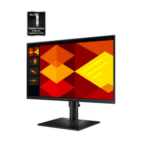 Samsung S40GD ergonomic design supports comfortable viewing angles.