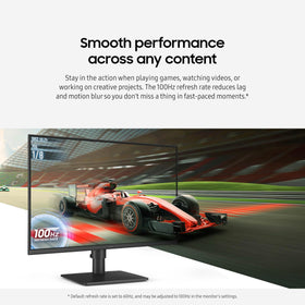 Samsung S40GD ultra-thin bezels maximize screen space for efficient work.