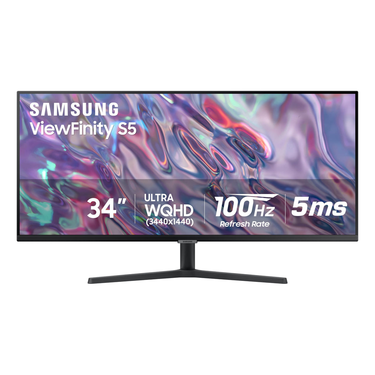 Samsung ViewFinity S50GC 21:9 ultrawide screen for multitasking.