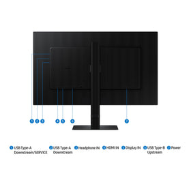 Samsung ViewFinity S60D easy setup reduces setup time
