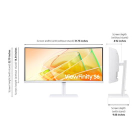 Samsung S65TC HDR10 delivers rich colors and deep contrasts for realistic visuals.