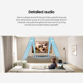Samsung S800D adaptive sound enhances dialogue across scenes and volumes