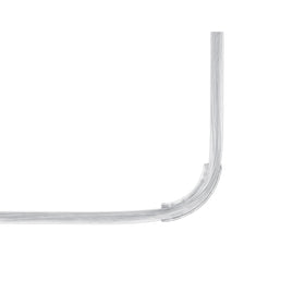 Samsung Slim One Connect Box tucked in cabinet showing hidden equipment benefit