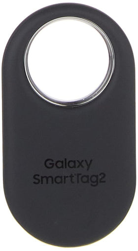 Samsung SmartTag2 app diagram shows locating items with Bluetooth and UWB.